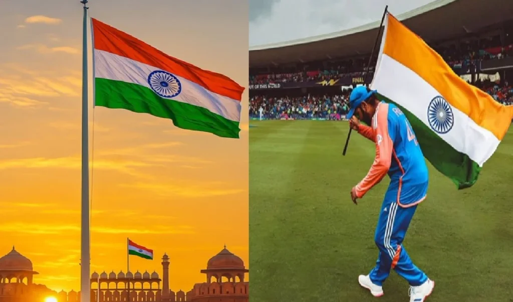 79th independence day indian cricketer celebrate gautam gambhir virender sehwag manu bhaker