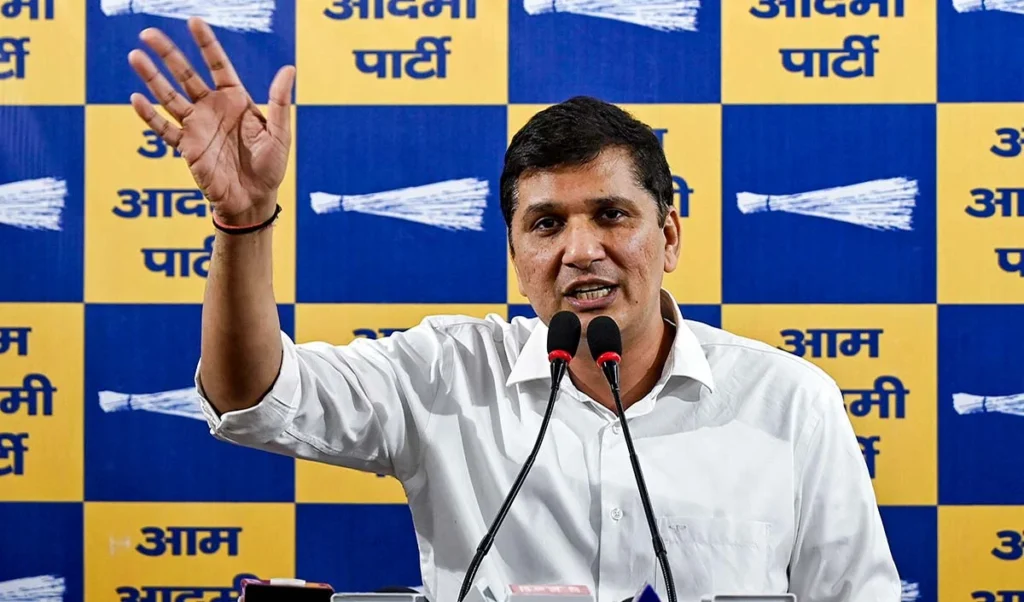 Prabhasakshi NewsRoom: Saurabh Bhardwaj के ठिकानों पर ED Raid से गर्माई Delhi Politics, AAP ने BJP पर बोला हमला Prabhasakshi NewsRoom: Saurabh Bhardwaj के ठिकानों पर ED Raid से गर्माई Delhi Politics, AAP ने BJP पर बोला हमला