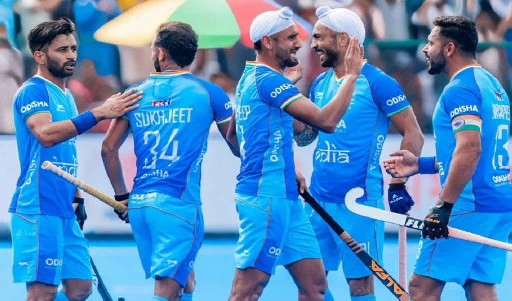 hockey asia cup 2025 india beat japan 3 2 harmanpreet singh
