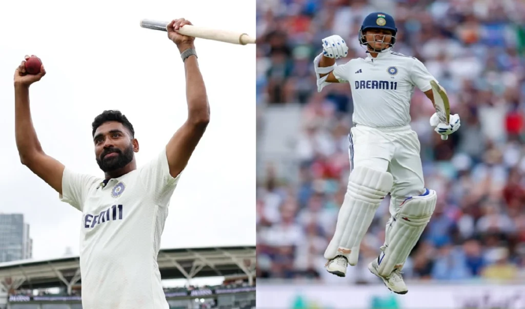 icc test rankings update today mohammed siraj moved up 12 place yashasvi jaiswal in top 5