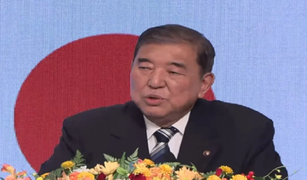 japan played an important role in make in india said prime minister shigeru ishiba