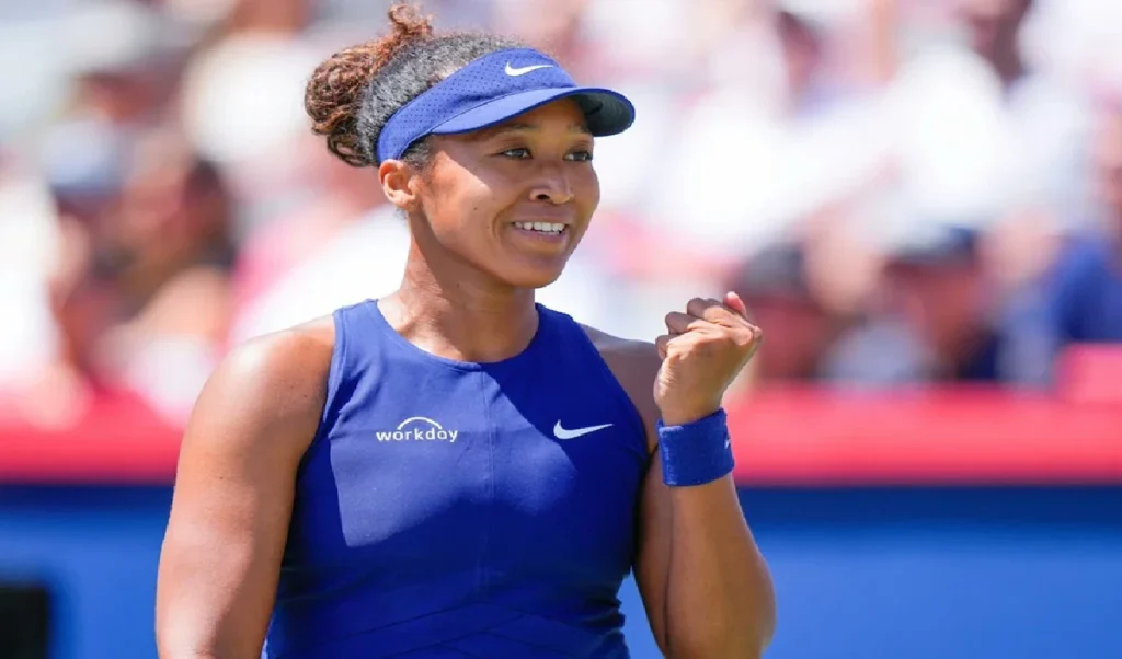 naomi osaka reachs canadian open semifinal faces clara tauson next