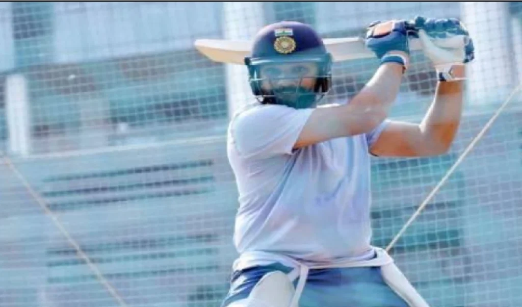 rohit sharma start practice for odi return ahead of ind vs aus
