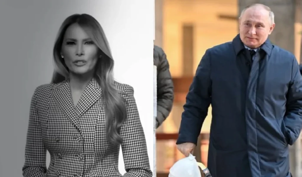 trump could not bring about ceasefire now melania wrote secret letter to the russian president