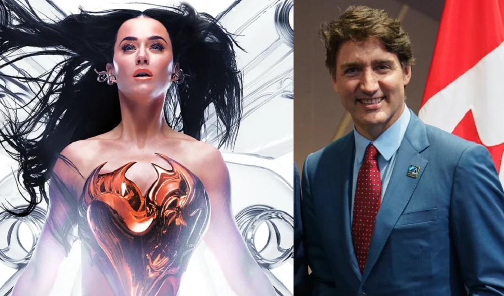 what is going on between justin trudeau and katy perry