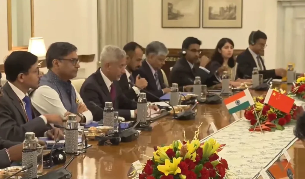 what issues did jaishankar discuss with the chinese foreign minister