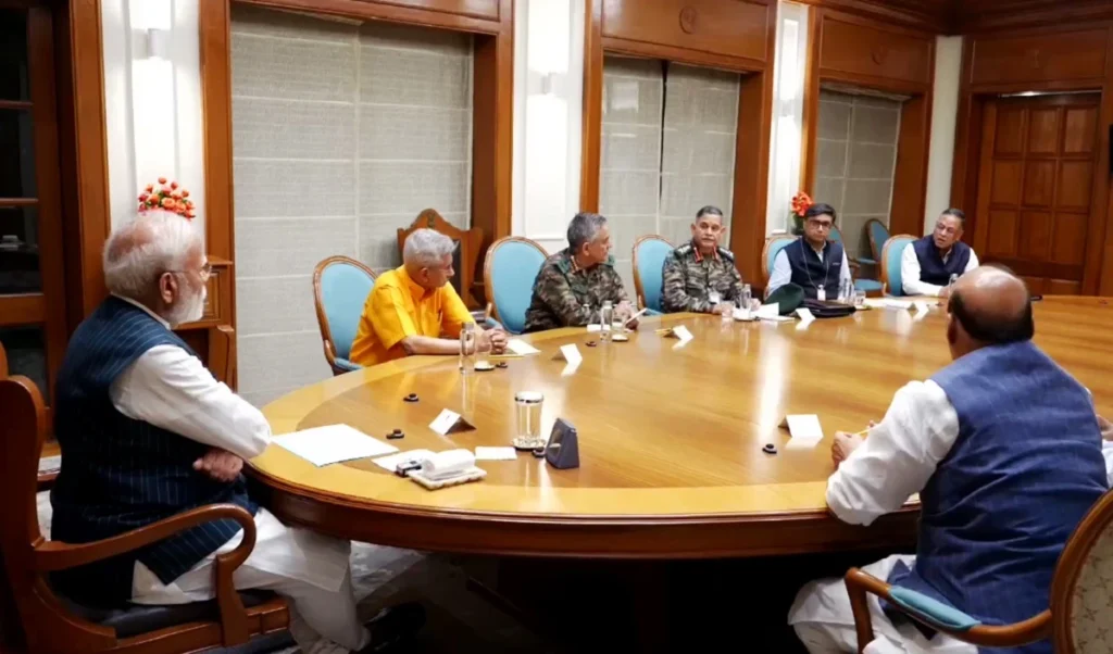 why did pm modi say this to the navy chief immediately after the indo pak ceasefire
