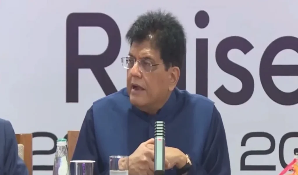 will not bow down will not look weak piyush goyal strong message trump amid 50 tariff