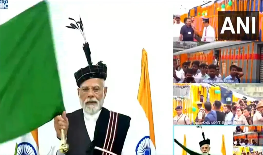 PM Modi Visit Mizoram | मिजोरम में पीएम मोदी ने रचा इतिहास, पहली बार रेल नेटवर्क से जुड़ा पहाड़ी राज्य, विकास का नया अध्याय