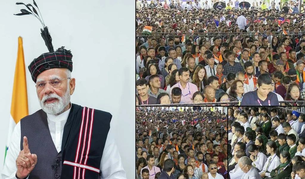 PM Modi ने Mizoram में विकास और Manipur में विश्वास की नई पटरियाँ बिछाईं