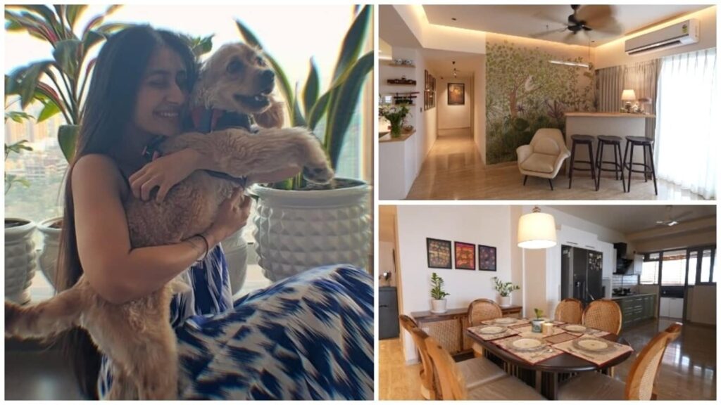 Step inside Dhanashree Verma’s home featuring positive vibes, tropical home bar and balcony with Mumbai skyline view Step inside Dhanashree Verma’s home featuring positive vibes, tropical home bar and balcony with Mumbai skyline view