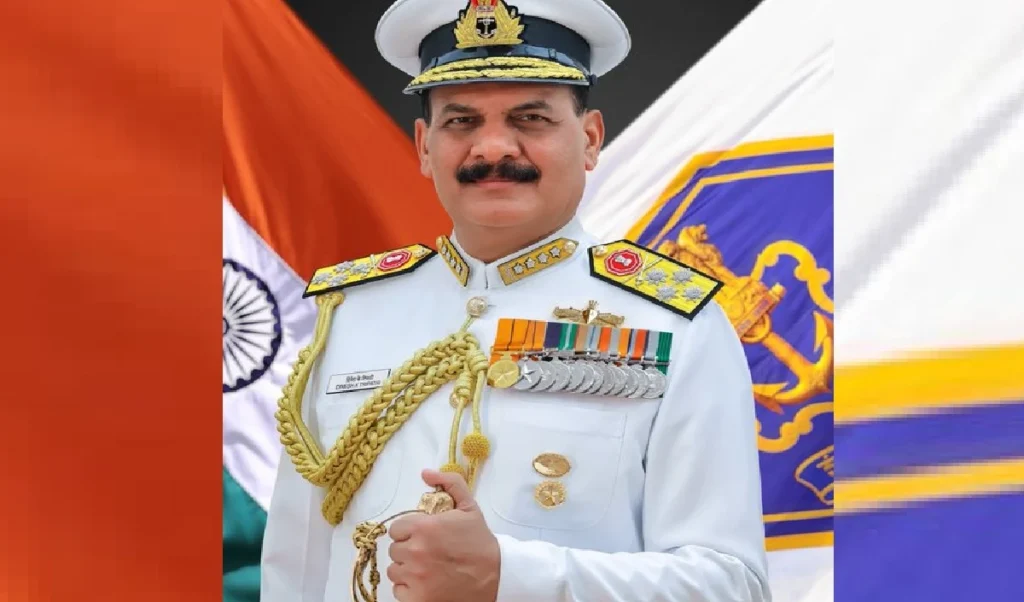 admiral dinesh k tripathi chief of the naval staff on a 4 day official visit to sri lanka