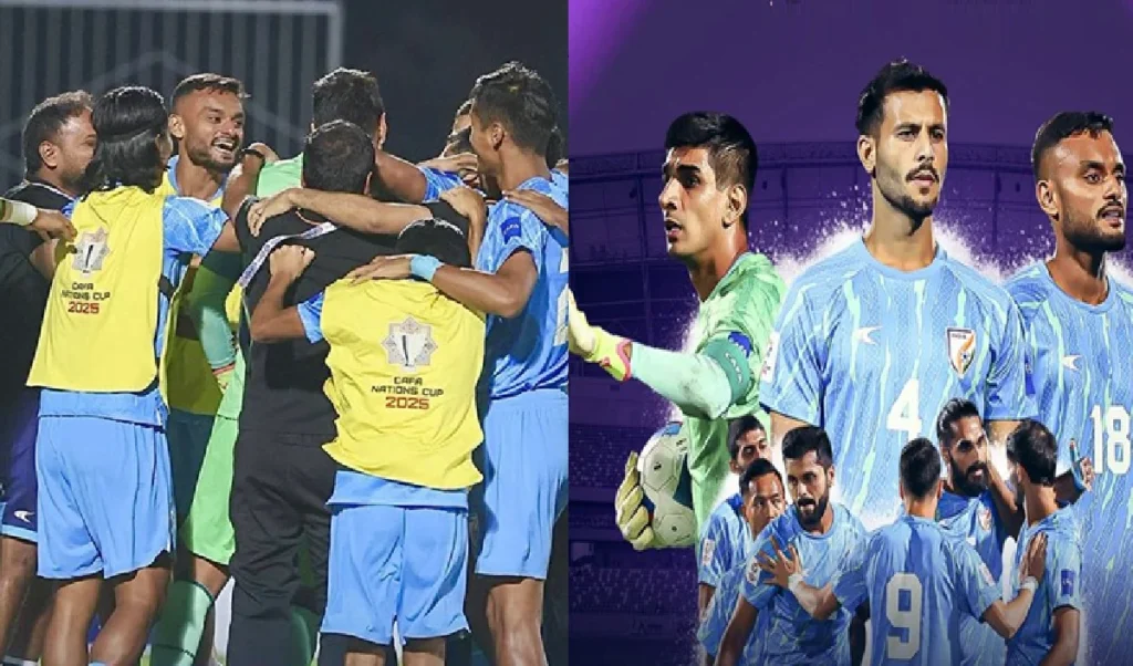 india beat oman on penalties to finish third and bronze medal in cafa nation cup 2025