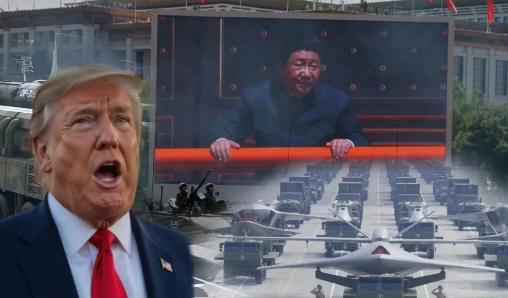 jinping wanted to send a message to america by holding a weapons parade