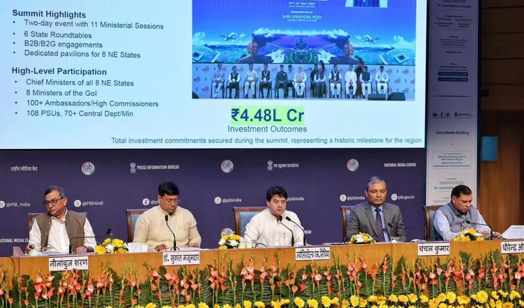 केंद्रीय मंत्री ज्योतिरादित्य सिंधिया ने साझा की पूर्वोत्तर क्षेत्र विकास मंत्रालय की 1 वर्ष की रिकॉर्ड उपलब्धियाँ