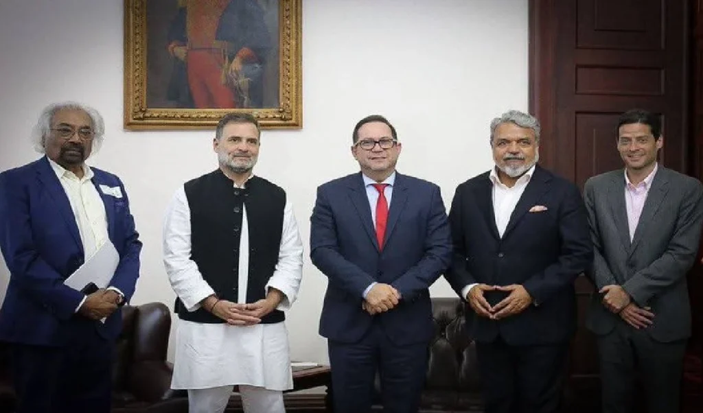 कोलंबियाई सीनेट के अध्यक्ष से राहुल गांधी की मुलाकात, दोनों देशों के रिश्ते होंगे मजबूत, क्यों बोले- गर्व हो रहा है?