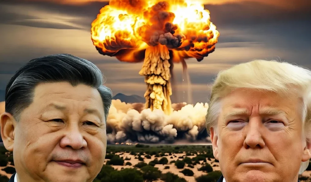 Trump के झूठ से बौखला उठा चीन, न्यूक्लियर टेस्ट पर किया ऐलान Trump के झूठ से बौखला उठा चीन, न्यूक्लियर टेस्ट पर किया ऐलान