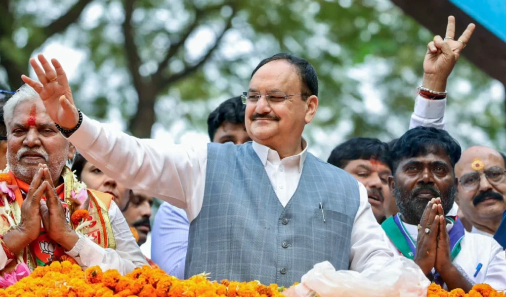 अंधकार युग से रोशनी तक! जे पी नड्डा ने कहा- मोदी-नीतीश ने बिहार में लाया ‘HIRA’ विकास मॉडल