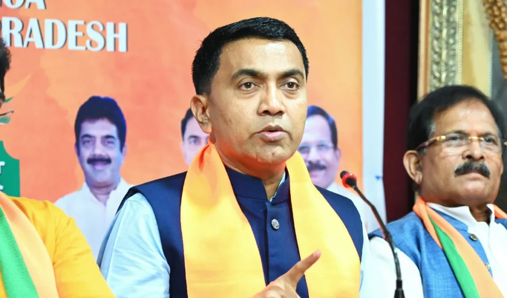 ‘वंदे मातरम्’ भारत की धड़कन है, यह धर्मनिरपेक्षता का संदेश देता है : गोवा के मुख्यमंत्री सावंत