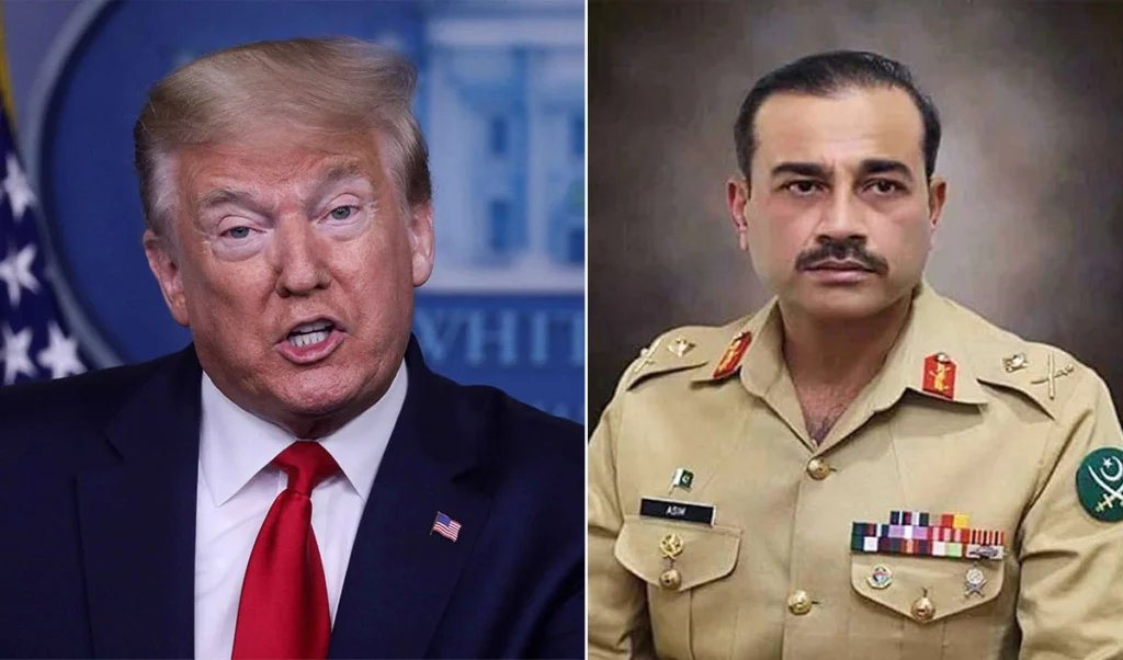 munir is badly trapped in donald trump trick now he is neither able to swallow nor spit it out