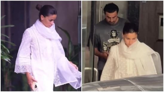 Alia Bhatt’s simple white suit for outing with Ranbir Kapoor is a masterclass in timeless style; costs less than… Alia Bhatt’s simple white suit for outing with Ranbir Kapoor is a masterclass in timeless style; costs less than…