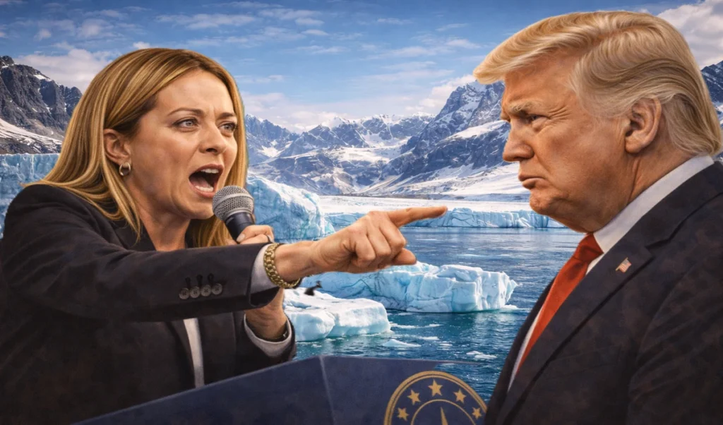Greenland को लेकर यूरोप से भिड़ा अमेरिका, मेलोनी ने निकाल दी ट्रंप की हेकड़ी