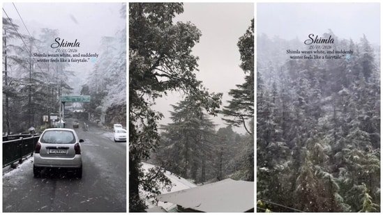 Landour to Shimla: Internet swoons as Indian hill stations become winter wonderlands after fresh snow❄️ in new videos Landour to Shimla: Internet swoons as Indian hill stations become winter wonderlands after fresh snow❄️ in new videos
