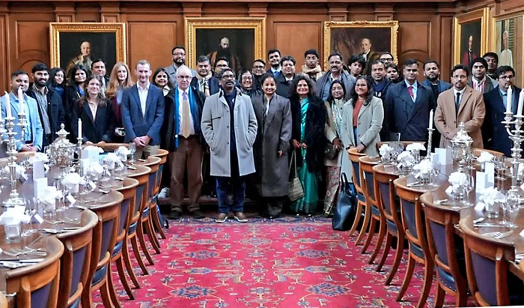 Oxford के समरविले कॉलेज में आयोजित स्वागत समारोह में शामिल हुए Hemant Soren