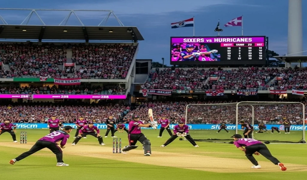 Sydney Sixers vs Hobart Hurricanes: जानें वो 3 Key Battles जो इस नॉकआउट मैच का नतीजा तय करेंगी। Sydney Sixers vs Hobart Hurricanes: जानें वो 3 Key Battles जो इस नॉकआउट मैच का नतीजा तय करेंगी।