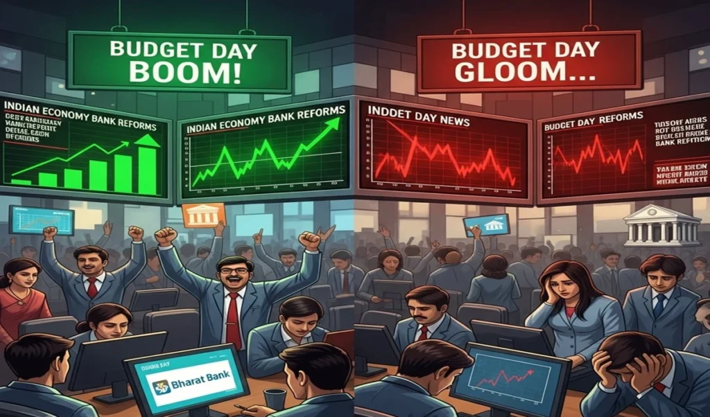Union Budget 2026 से पहले Market में सस्पेंस: Banking Stocks में आएगी तूफानी तेजी या भारी बिकवाली?