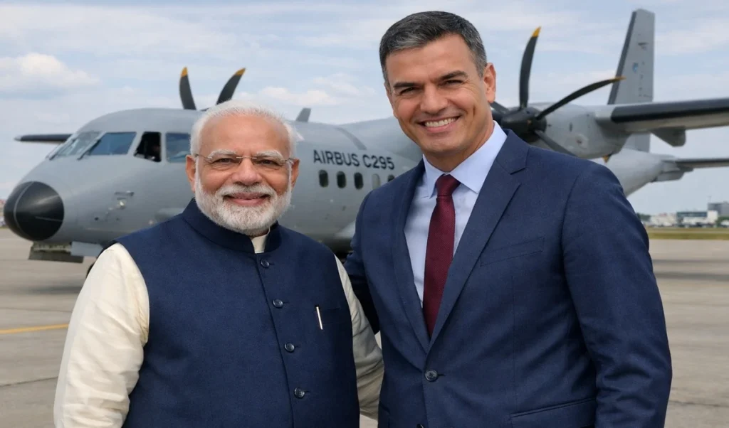 nato reached india amidst trump hooliganism made a big announcement on airbus c295