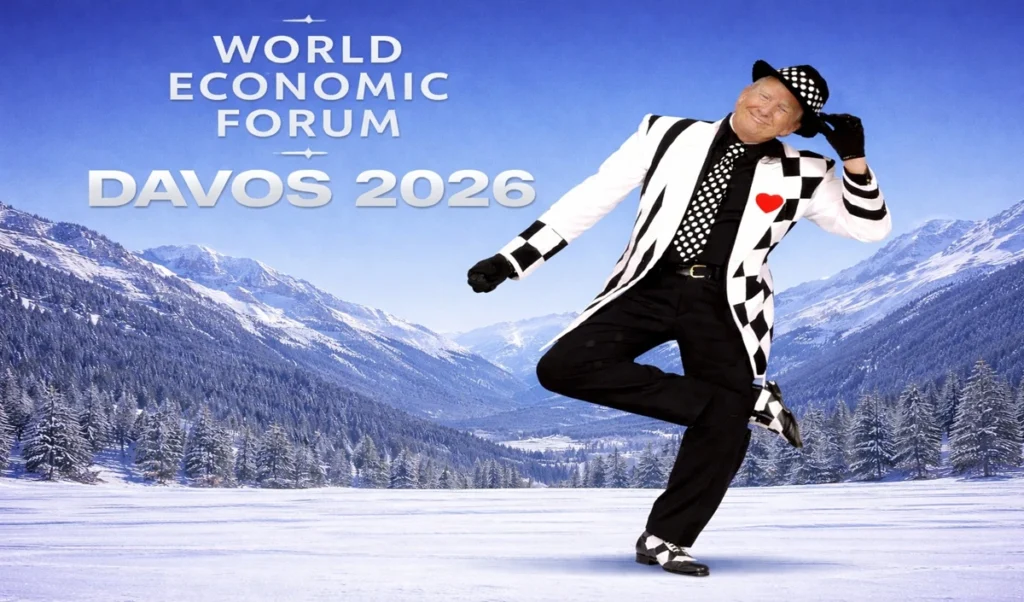 trump sensational confession in davos