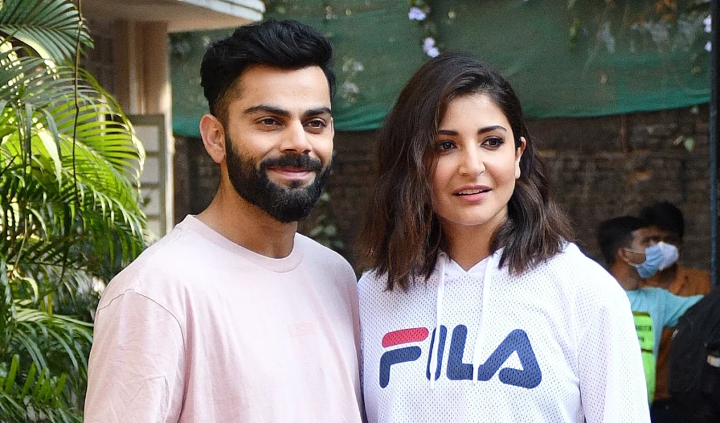 virushka in dubai anushka sharma fed virat kohli delhi style chole bhature