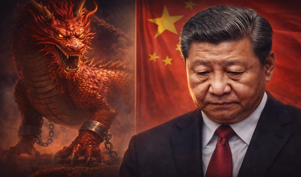 what happened to china for the first time in three years