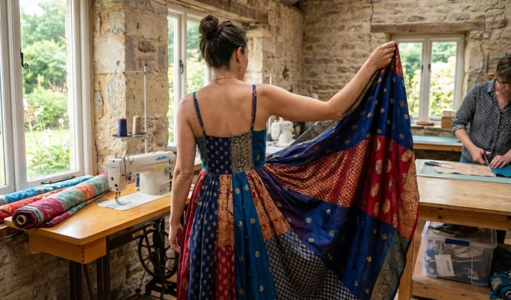 पुरानी साड़ी का Wardrobe Makeover! Fashion Designer ने बताए Reuse के ये गजब के Tips