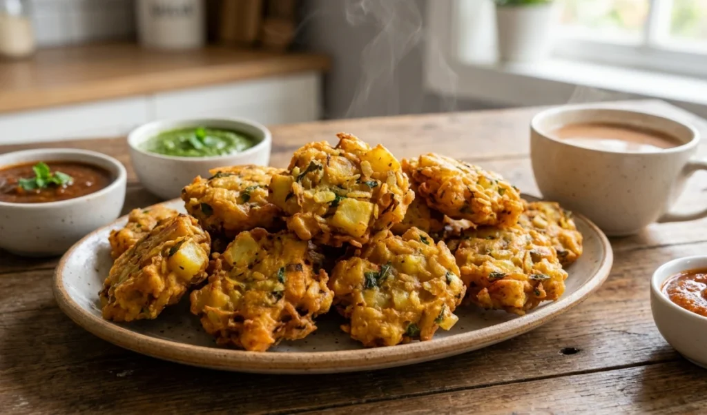 बाजार क्यों जाना? Kanpur की Famous कुरकुरी पकौड़ी अब घर पर बनाएं, देखें यह Viral Recipe