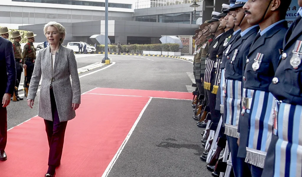 भारत, यूरोपीय संघ दुनिया को मजबूत संकेत दे रहे: Ursula von der Leyen