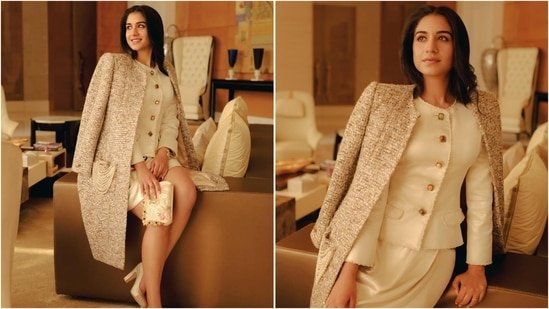 Ambani choti bahu Radhika Merchant rewrites fashion history in custom Chanel look, poses inside Antilia in unseen pics Ambani choti bahu Radhika Merchant rewrites fashion history in custom Chanel look, poses inside Antilia in unseen pics