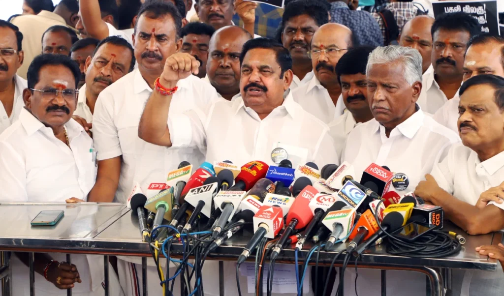 DMK सरकार के Budget पर Palaniswami का सवाल, ‘Tamil Nadu पर बढ़ा कर्ज, ‘धोखा मॉडल’ से जनता परेशान’