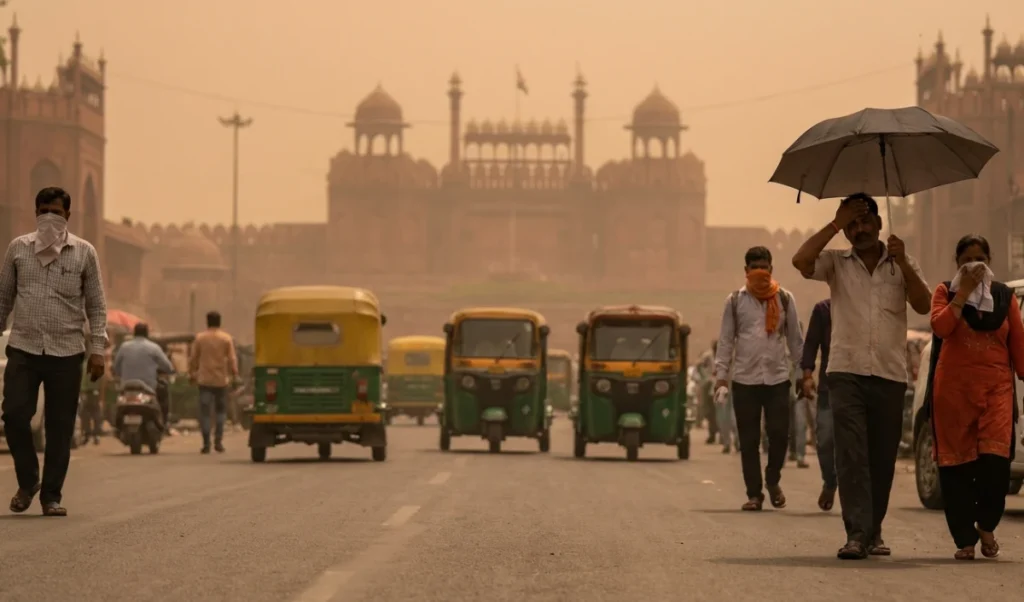 Delhi Weather Update: पारा 31 डिग्री पहुंचने का अनुमान, वायु गुणवत्ता खराब श्रेणी में Delhi Weather Update: पारा 31 डिग्री पहुंचने का अनुमान, वायु गुणवत्ता खराब श्रेणी में