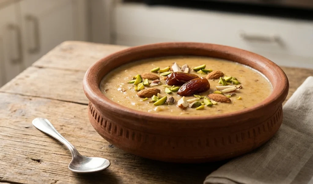 Iftar Party की शान बढ़ाएगी यह शाही खीर, मिनटों में बनाएं ये Delicious खजूर Dessert