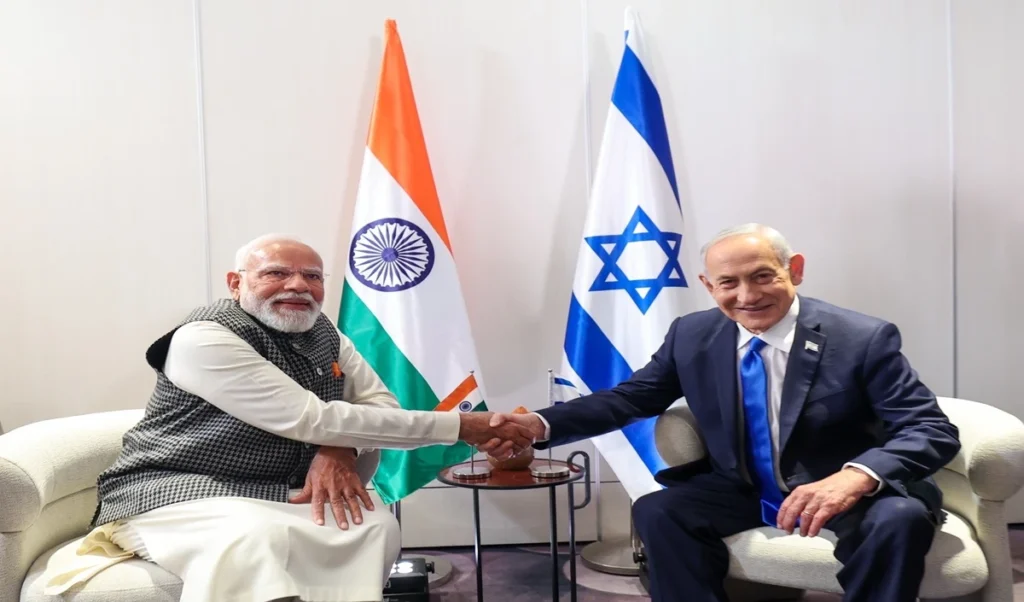 India-Israel दोस्ती का नया अध्याय, PM Modi और Netanyahu के एजेंडे में Technology-Security India-Israel दोस्ती का नया अध्याय, PM Modi और Netanyahu के एजेंडे में Technology-Security