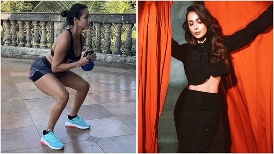 Malaika Arora in her 50s shows how to get a ‘flatter belly’ with 5 effective kettlebell exercises: Watch Malaika Arora in her 50s shows how to get a ‘flatter belly’ with 5 effective kettlebell exercises: Watch