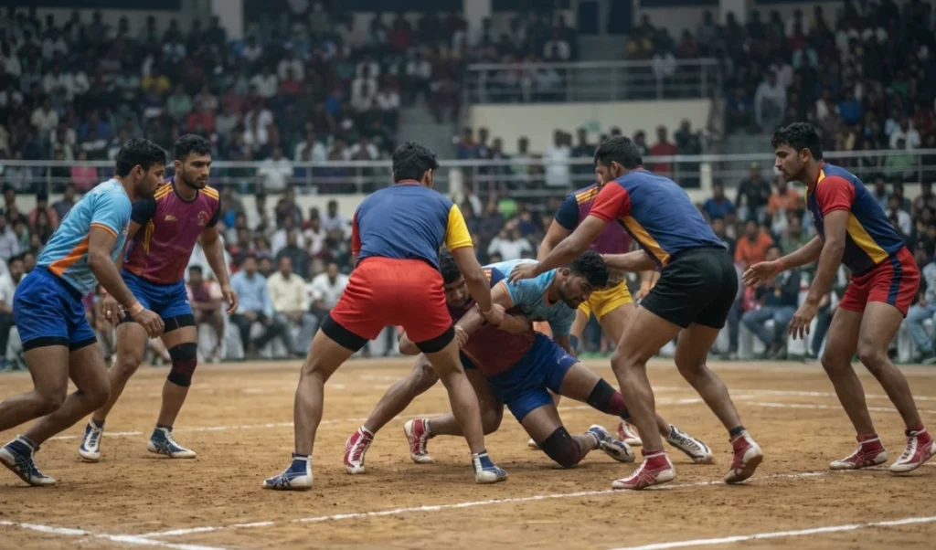 National Kabaddi Championship: UP-Maharashtra का दमदार प्रदर्शन, Quarter Final में बनाई अपनी जगह