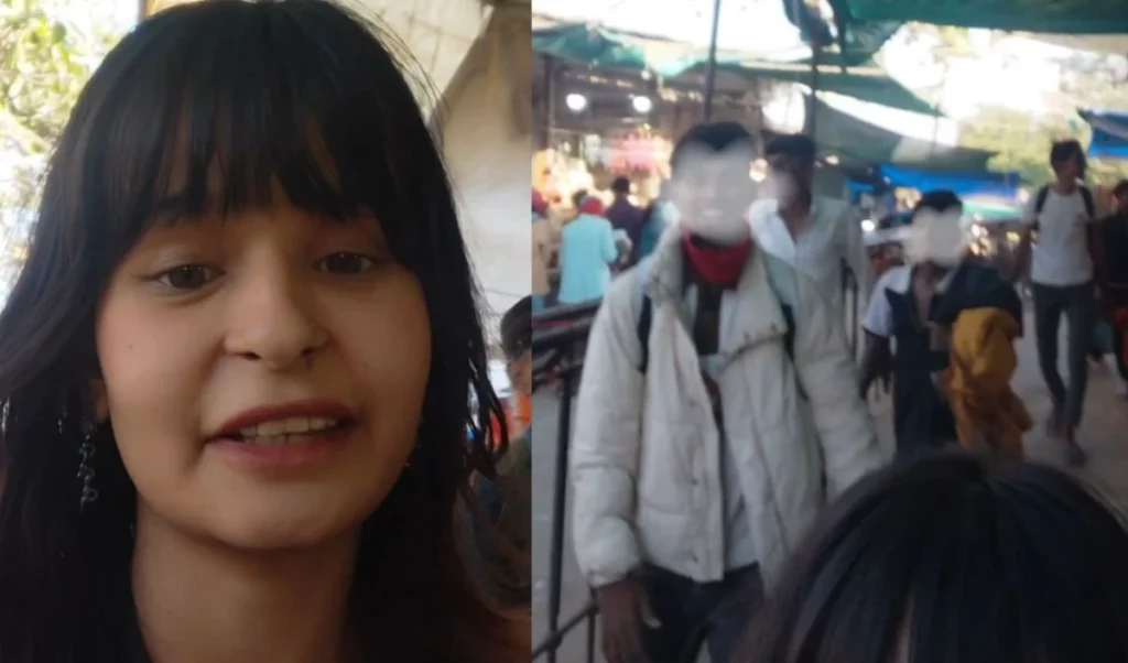 Northeast की लड़की से सरेआम छेड़छाड़, Viral Video ने Social Media पर मचाया बवाल