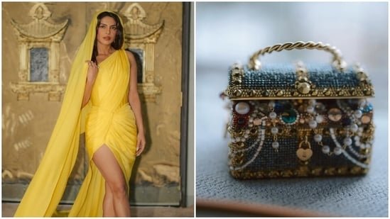 Priyanka Chopra’s yellow saree gown with thigh slit is stunning but have you seen her bag? It costs more than ₹ 6 lakh Priyanka Chopra’s yellow saree gown with thigh slit is stunning but have you seen her bag? It costs more than ₹ 6 lakh