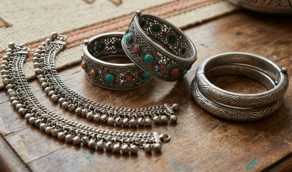 Ramadan Fashion: Silver Afghani Payal का छाया Trend, Eid के लिए परफेक्ट हैं ये Designs