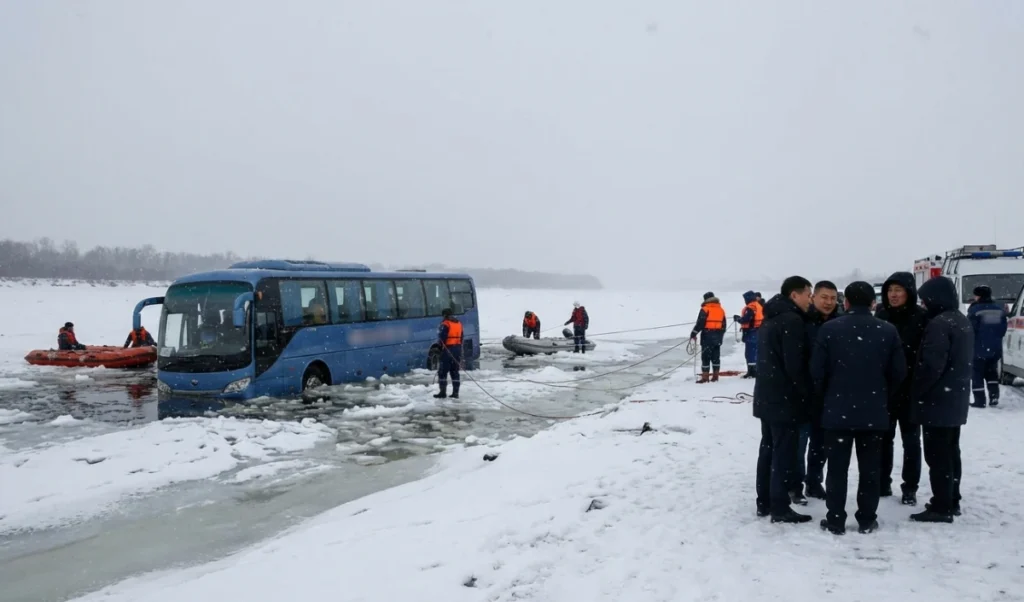 Russia Lake Baikal Tragedy: खूबसूरत बैकाल झील में बड़ा हादसा, बर्फ में धंसने से 8 Chinese Tourists की मौत