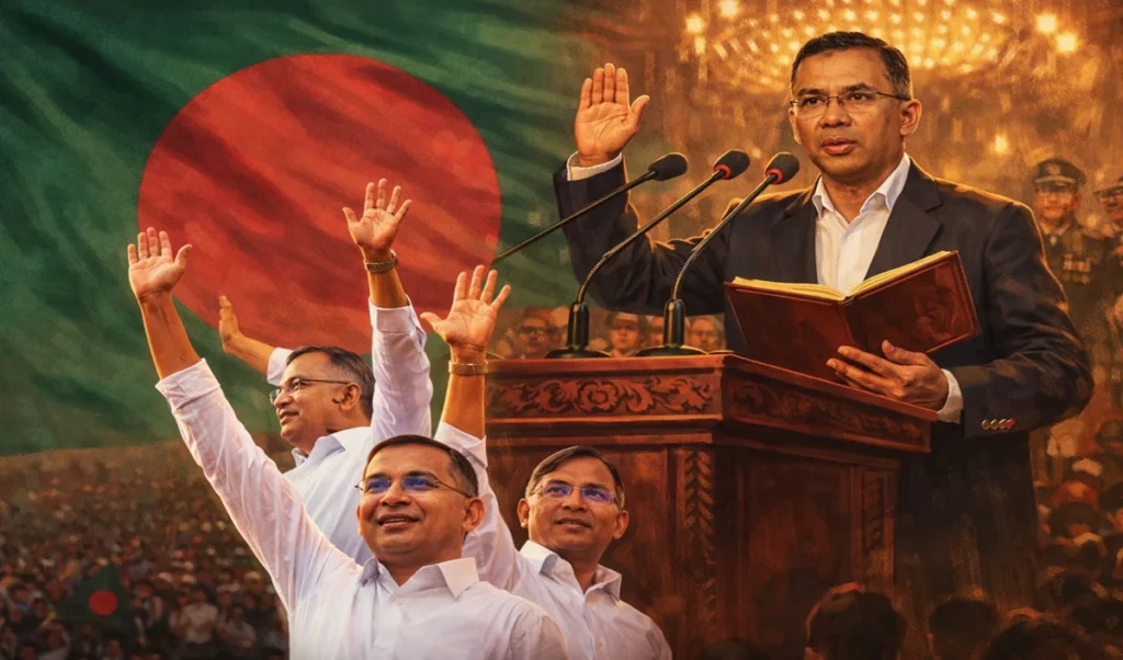 Tarique Rahman Oath Ceremony: BNP ने दो दशक बाद बनाई सरकार, तारिक रहमान समेत 298 सांसदों ने ली शपथ