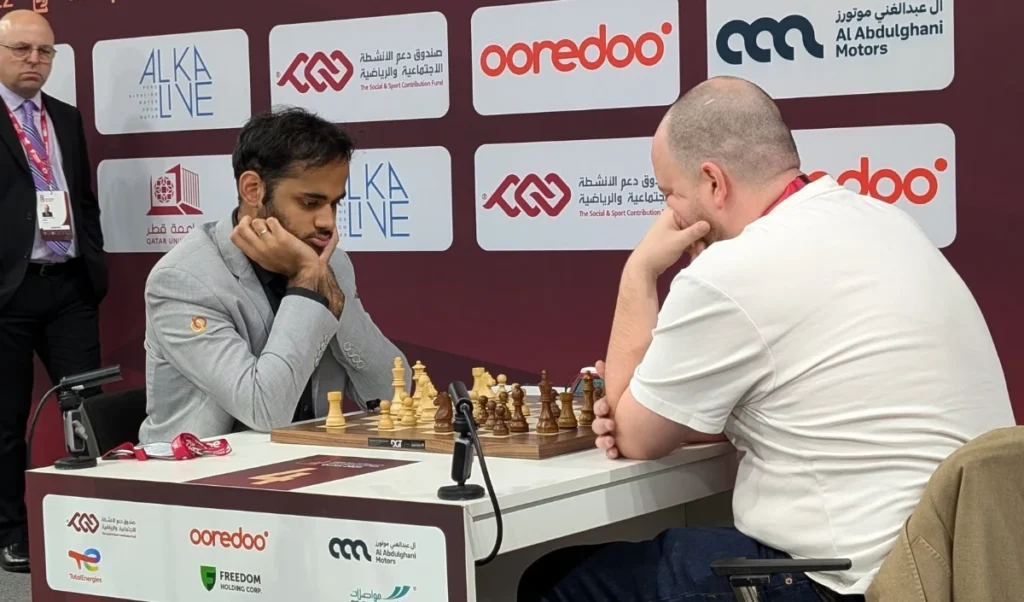 Tata Steel Masters Final: खिताब के लिए भिड़ेंगे भारत के Arjun Erigaisi और लीडर Nodirbek Tata Steel Masters Final: खिताब के लिए भिड़ेंगे भारत के Arjun Erigaisi और लीडर Nodirbek